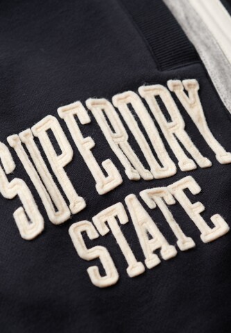 Superdry Regular Broek 'Vintage Athletic' in Blauw