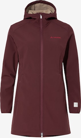 VAUDE Sportjas 'W Moena' in Rood: voorkant