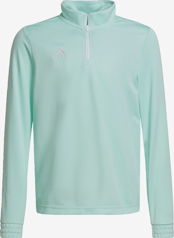 ADIDAS PERFORMANCE Athletic Sweatshirt 'Entrada 22' in Blue: front