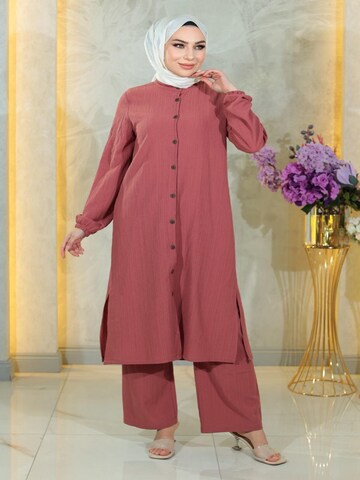 MODAMIHRAM Tunic in Pink: front