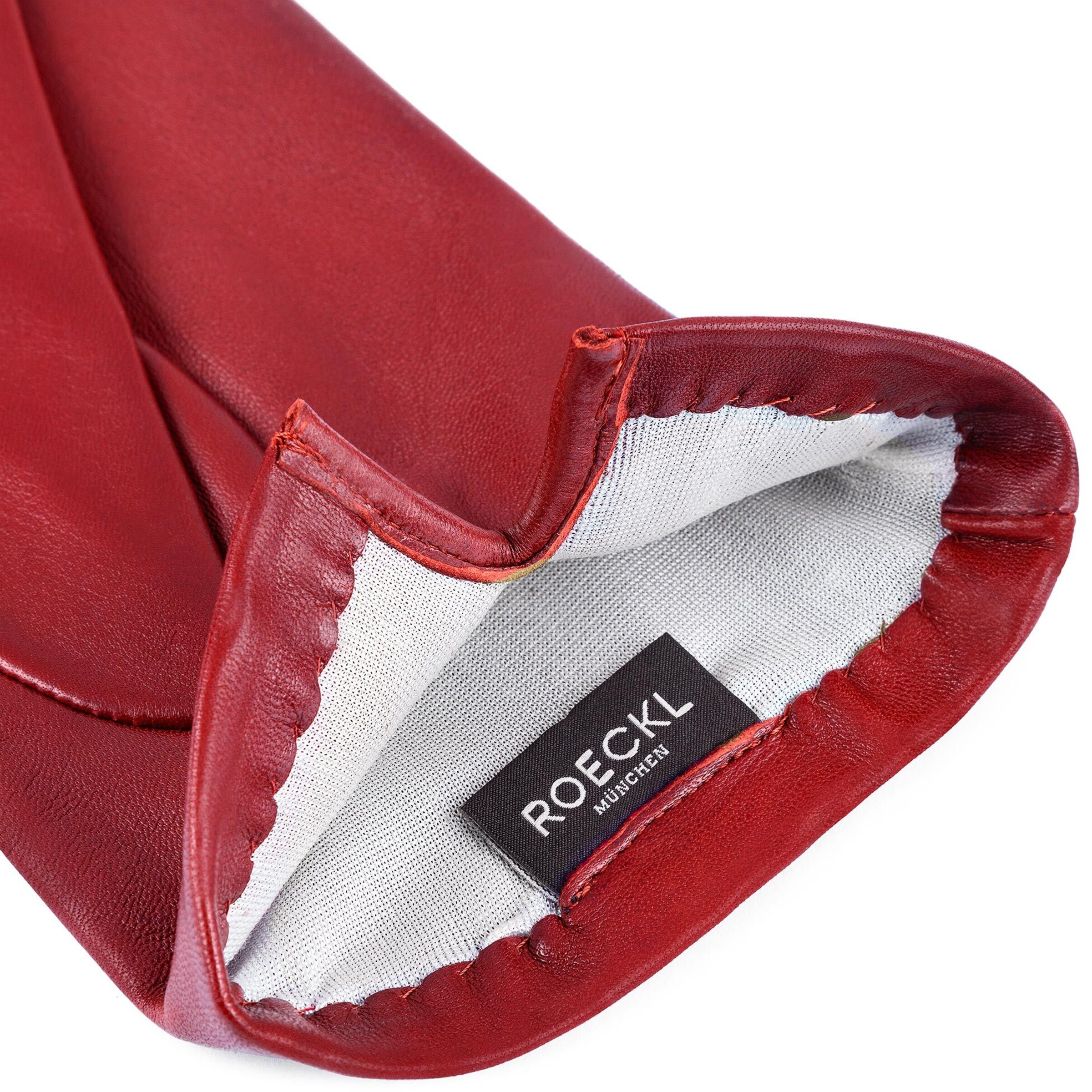 Roeckl Full finger gloves 'ODESSA' in Red