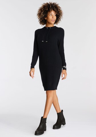 BOYSEN'S Knitted dress in Black