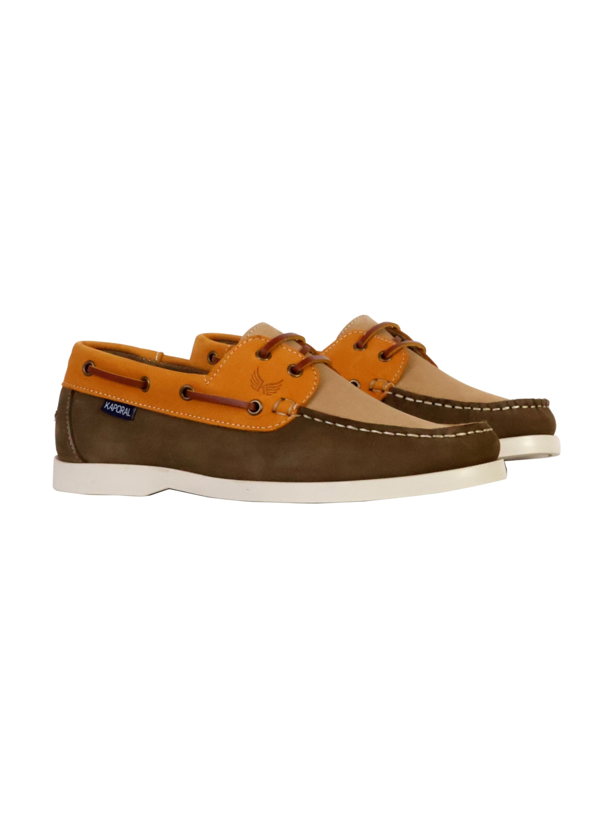 Slipper 'Fably-Ledermokassin' di Kaporal in verde