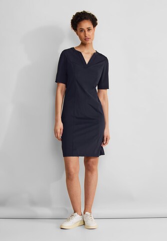 STREET ONE Shirt Dress in Blue: front