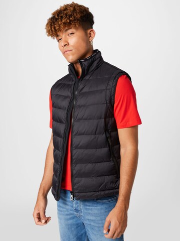 Peuterey Vest 'LAVET' in Black: front