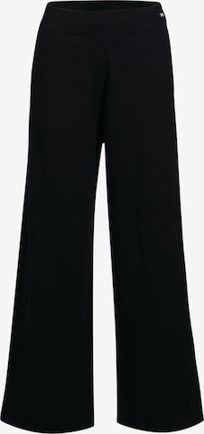 Barbour Wide Leg Hose in Schwarz: predná strana