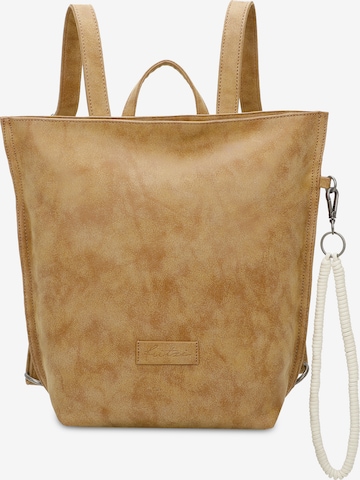 Fritzi aus Preußen Rucksack in Braun: Vorderseite