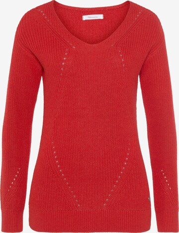 TAMARIS Sweater in Red: front