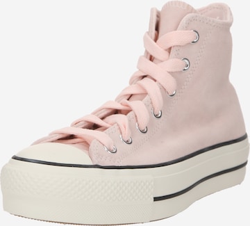 Sneaker înalt 'Chuck Taylor All Star' de la CONVERSE pe roz: față