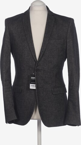 WORMLAND Suit Jacket in M in Grey: front