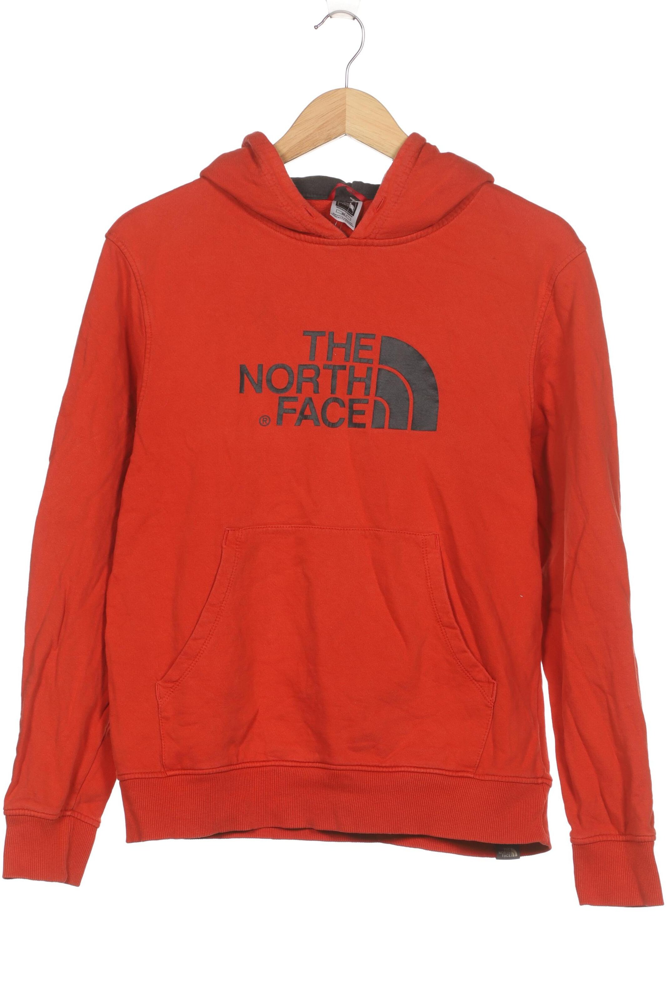 THE NORTH FACE Sweatshirt & Zip-Up Hoodie in M in Orange: front