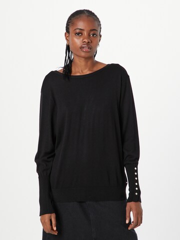 Pull-over IKKS en noir : devant