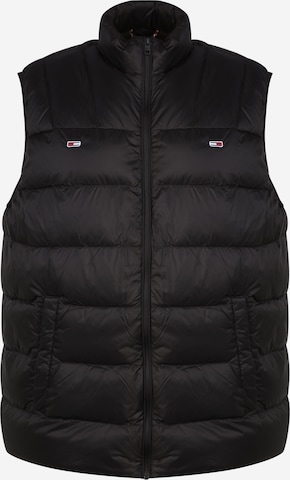 Tommy Jeans Plus Vest in Black: front