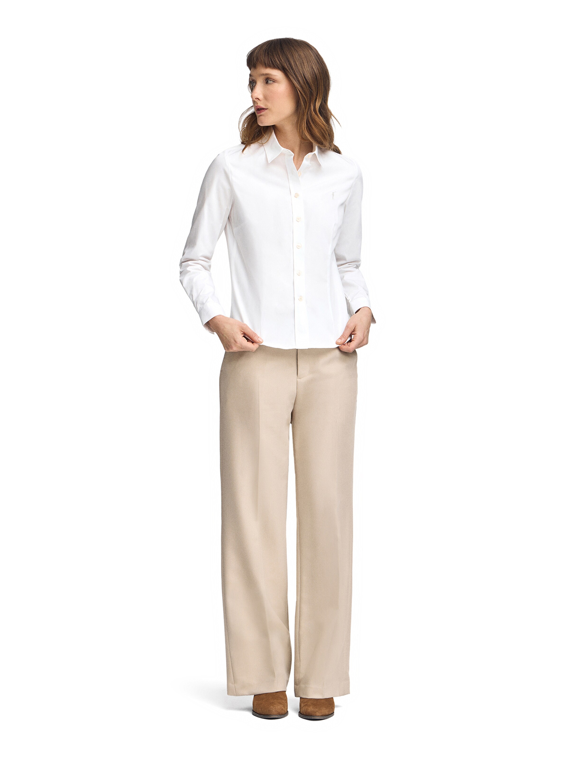 Polo Club Bluse in Weiß