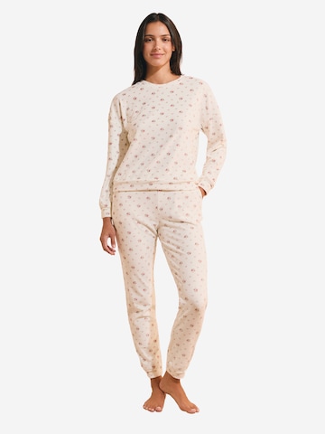 Pigiama 'Raven' di ETAM in beige: frontale