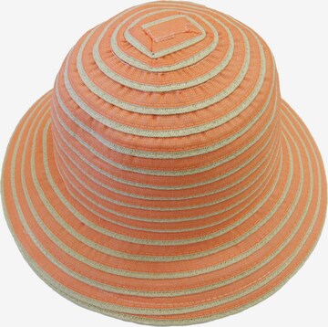 Chaplino Hat in Orange: front