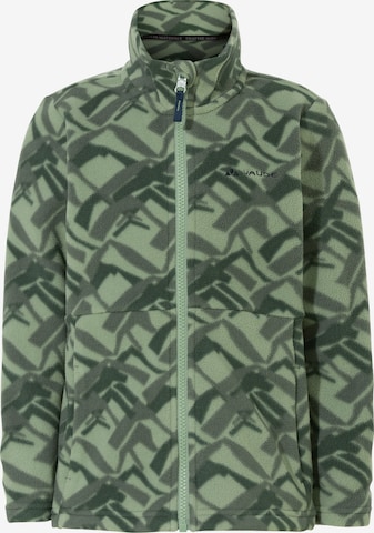 VAUDE Functionele fleece jas 'Pulex' in Groen: voorkant