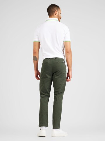 BOSS Black Slim fit Chino Pants 'Kaito 1' in Green
