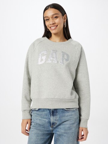 Sweat-shirt GAP en gris : devant