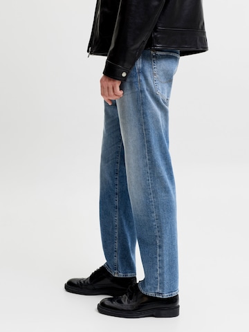 JACK & JONES Regular Дънки 'JJICHRIS JJICON' в синьо