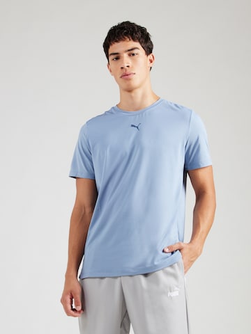 Tricou funcțional 'CLOUDSPUN' de la PUMA pe albastru: față