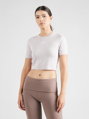 Nike Sportswear T-Shirt 'ESSNTL' in Lila: Vorderseite