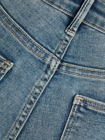 Bershka Skinny Kavbojke | modra barva