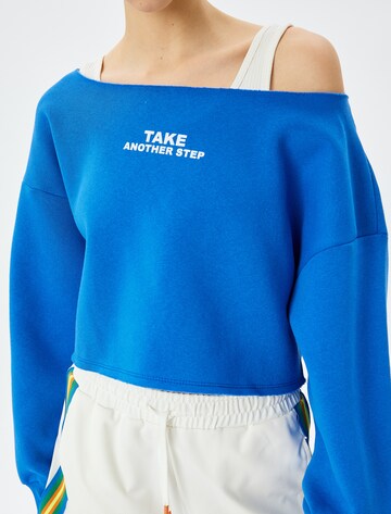 Koton Sweatshirt in Blau