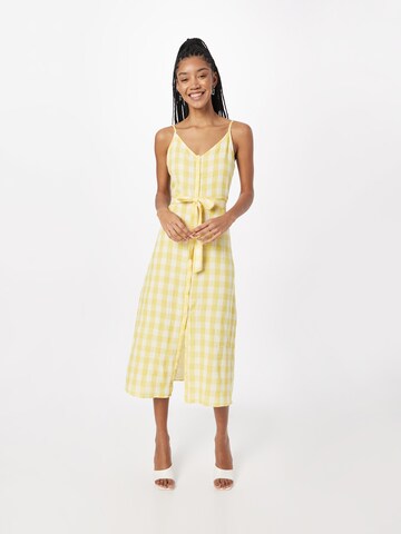 Brava Fabrics Letní šaty – žlutá: přední strana