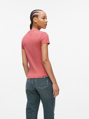 KARL LAGERFELD JEANS T-shirt i röd