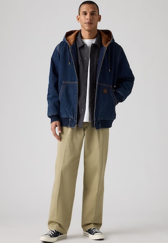 LEVI'S ® Loosefit Bandplooibroek in Bruin