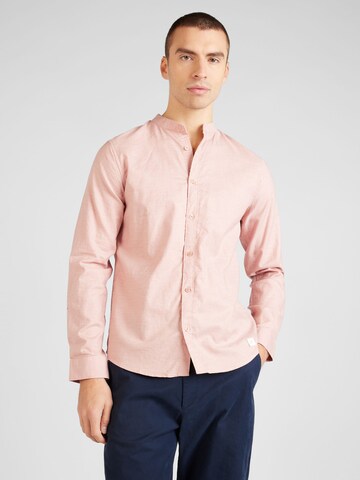 Coupe regular Chemise NOWADAYS en rose : devant