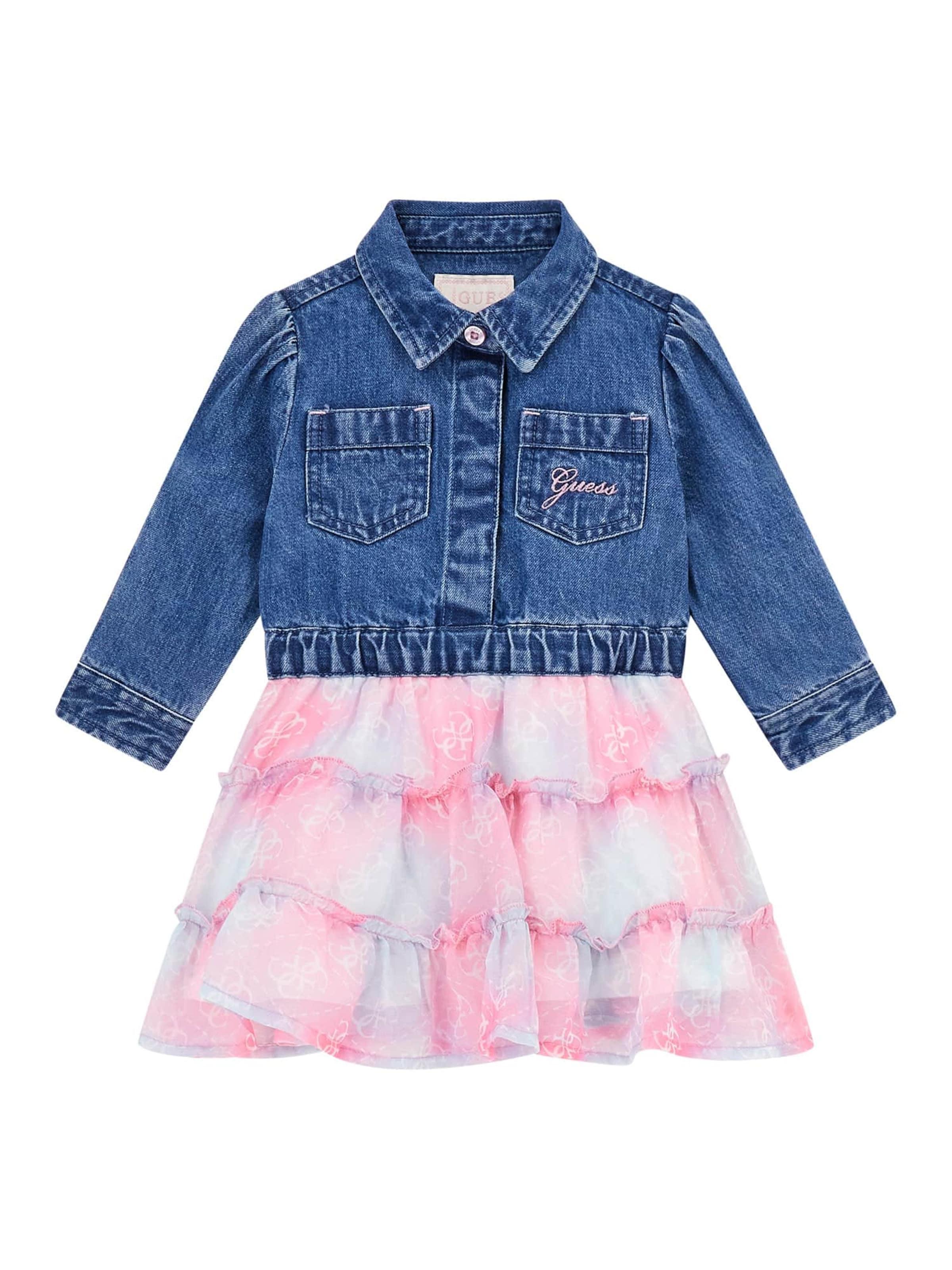 GUESS Set: Kleid und Höschen in Blau: Vorderseite