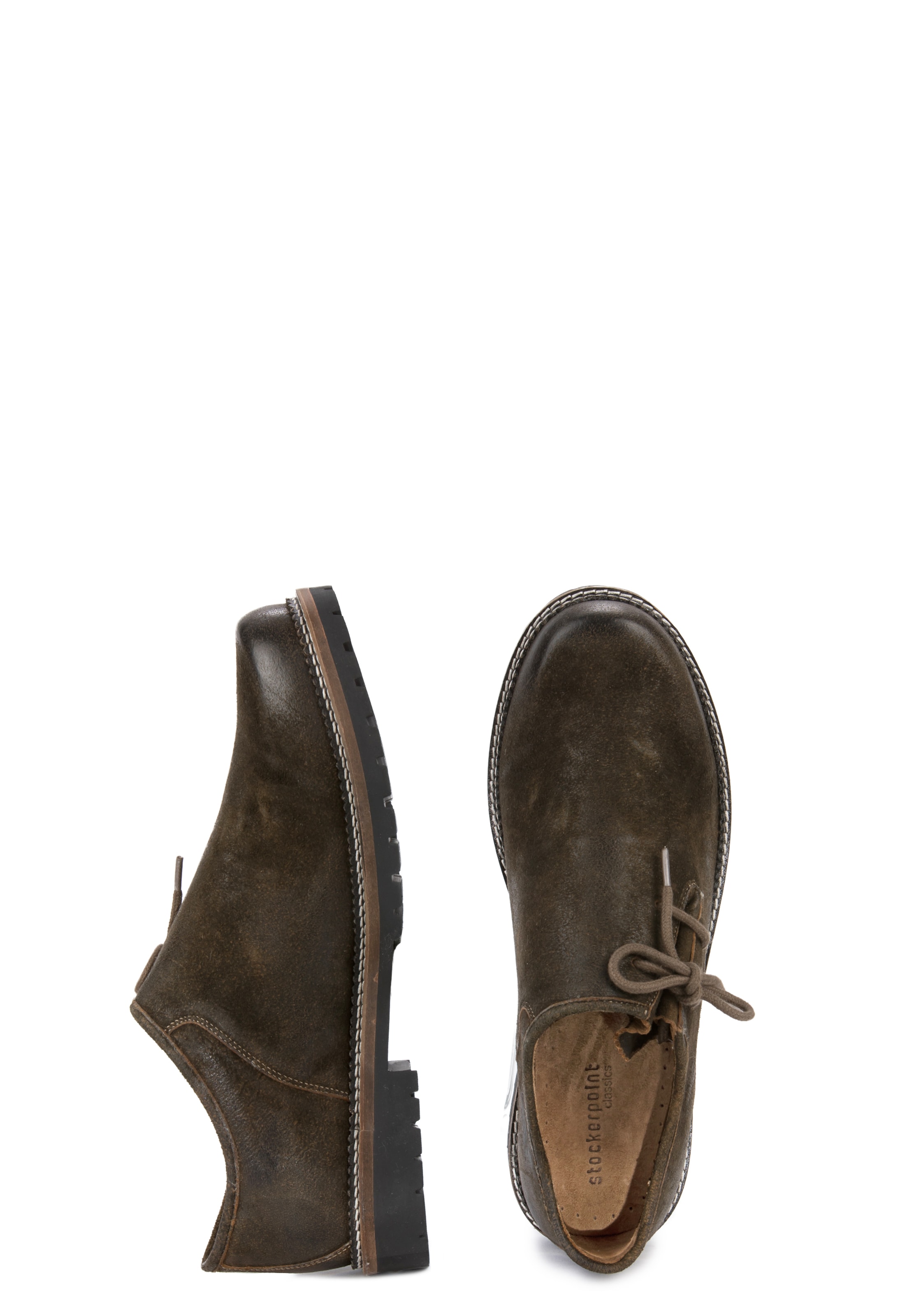 STOCKERPOINT Trachtenschuh 'Tailor' in Braun