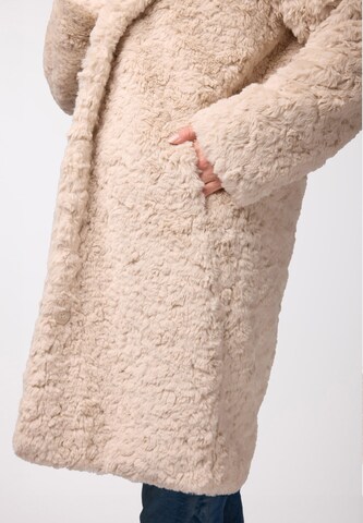 Suri Frey Fellmantel lang ' SFY Freyday ' in Beige