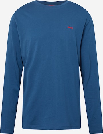 T-Shirt 'Derol 222' HUGO Red en bleu : devant