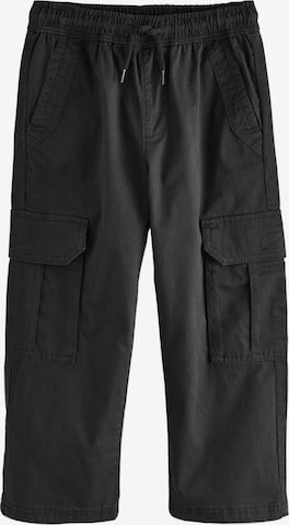 juoda Next Plačios klešnės Kelnės: priekis