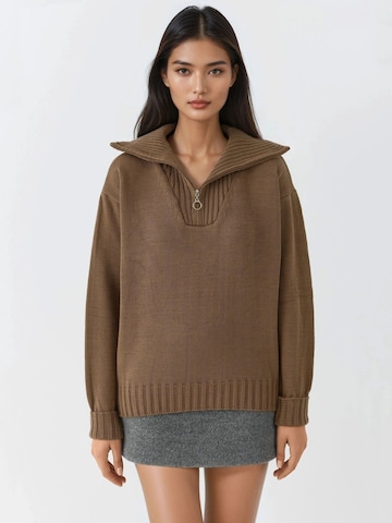 My fashion Sweater 'Pullover' in Brown