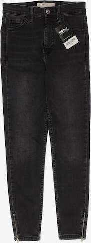TOPSHOP Jeans in 25 in Grey: front
