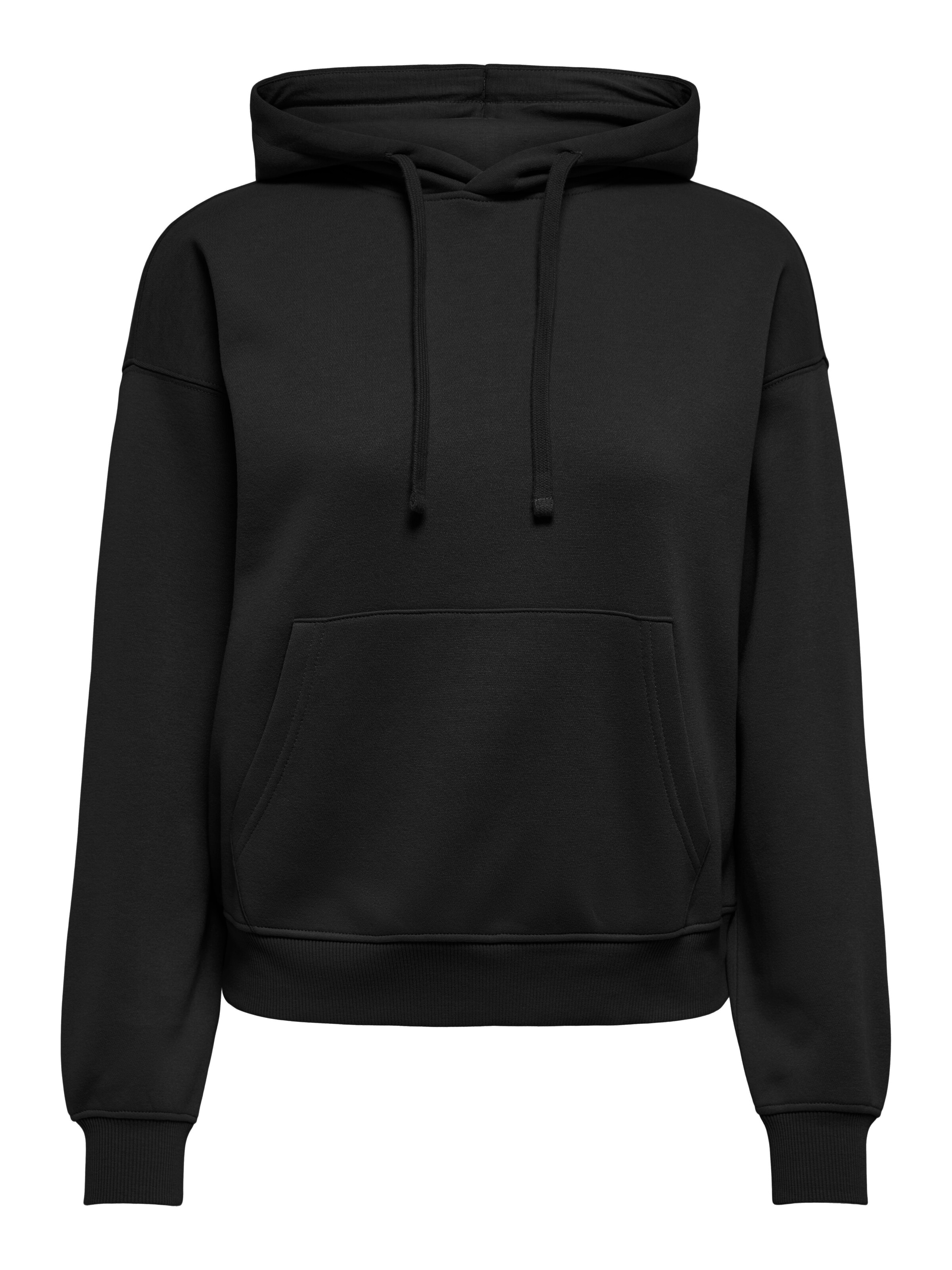 ONLY Sweatshirt 'ONLBEST' in Black: front