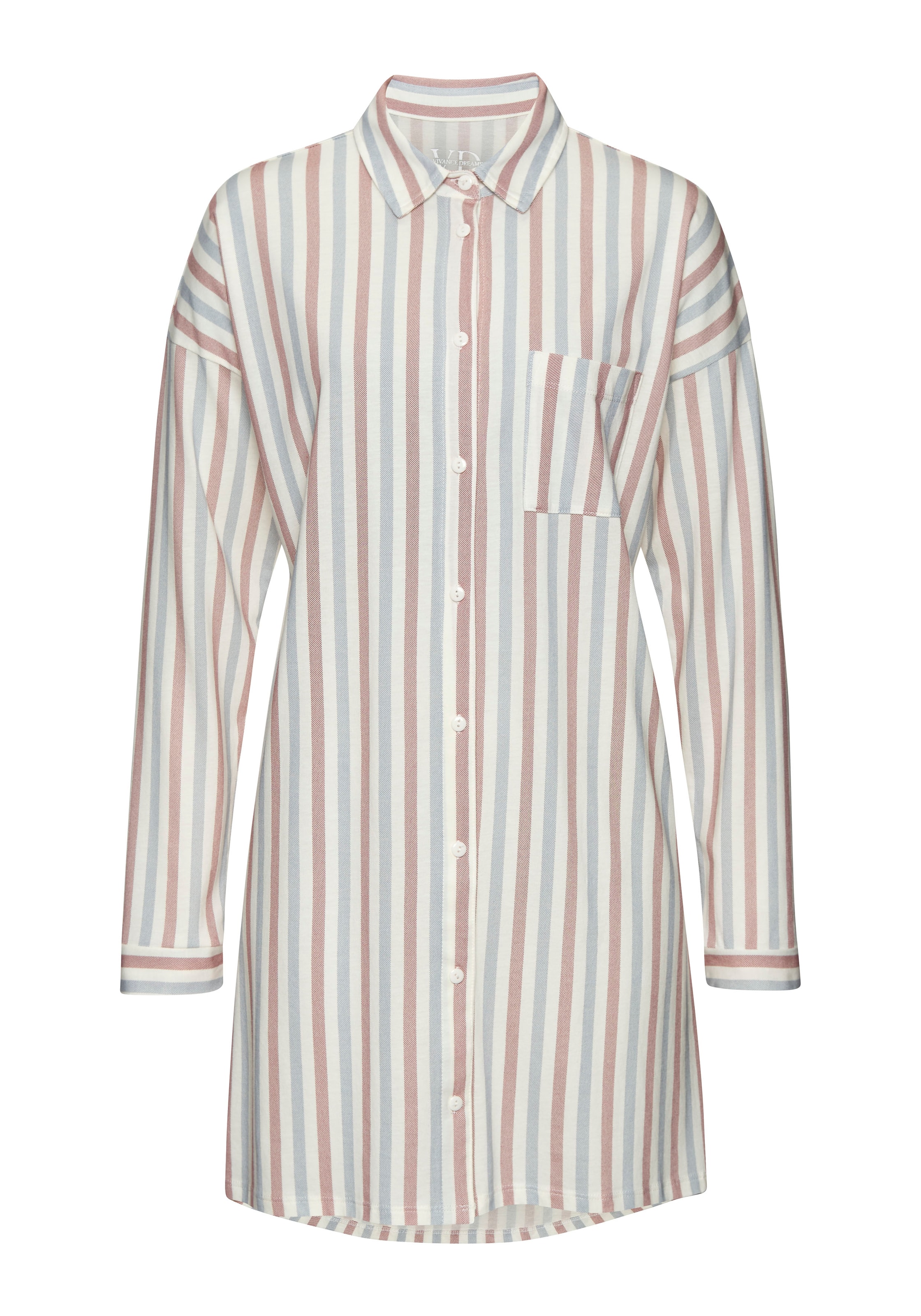 VIVANCE Nočná košieľka 'Dreams' - Biela: predná strana