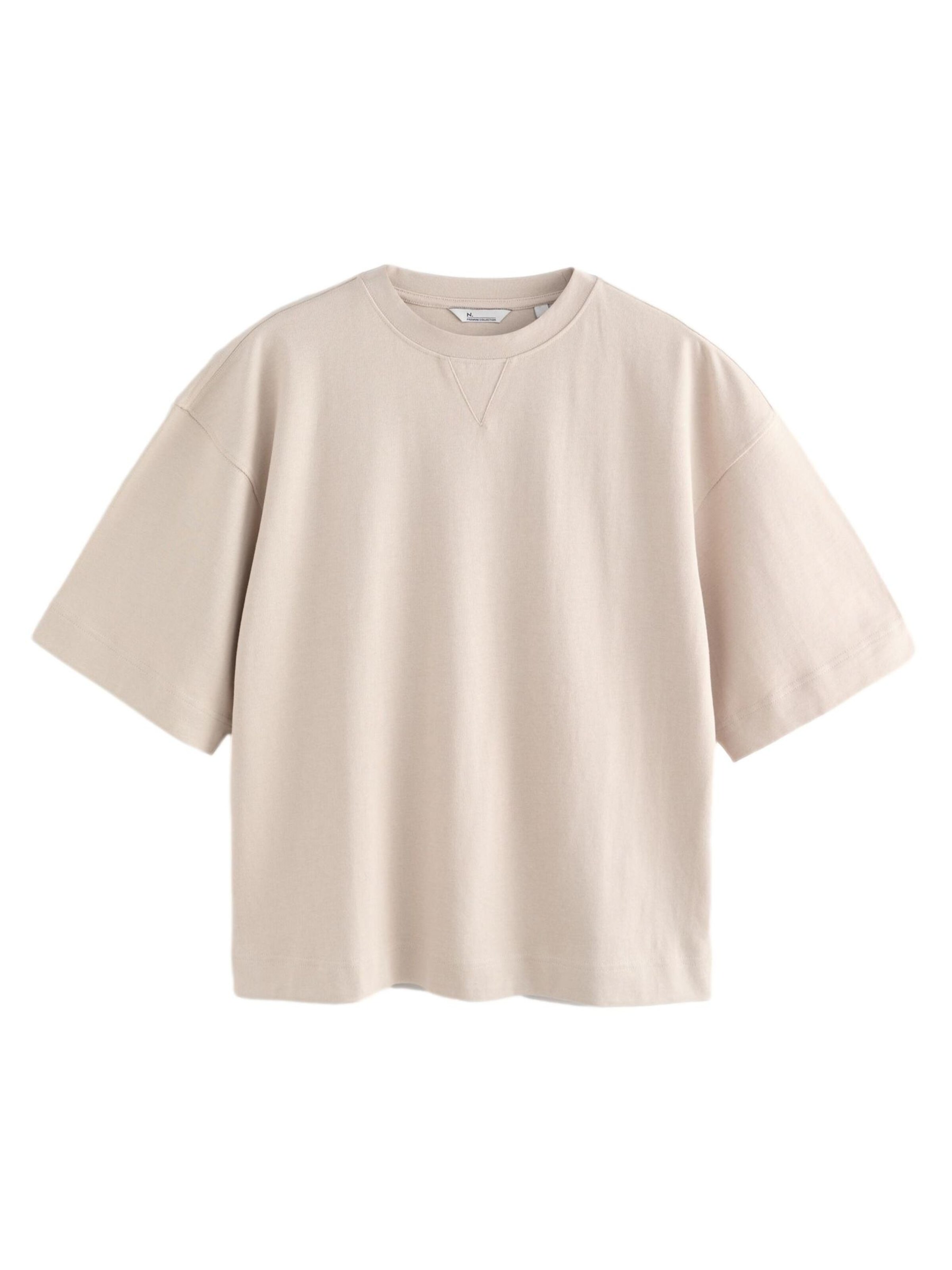 Next T-Shirt in Grau: Vorderseite