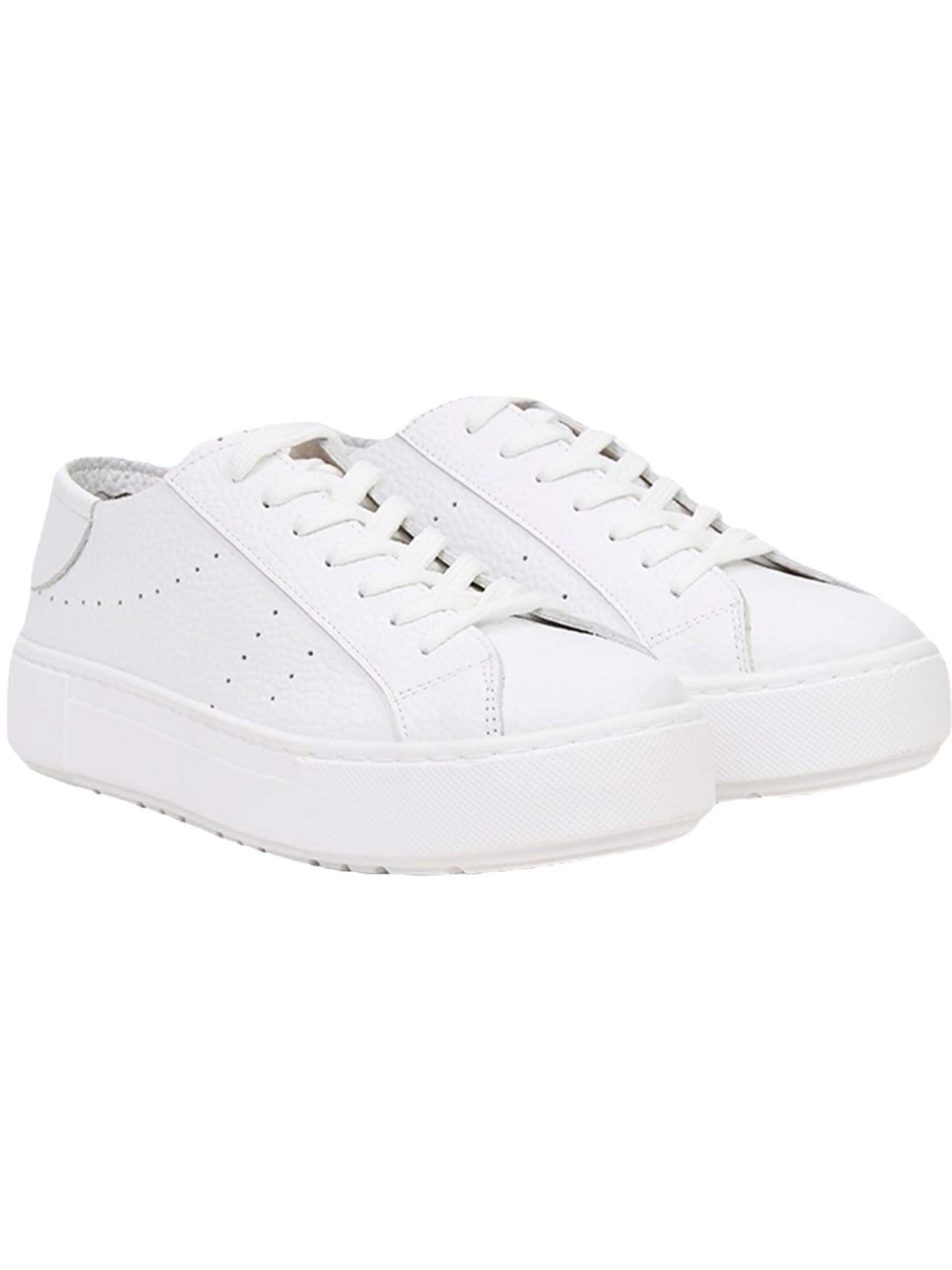 Desa Classic Flats 'Lässige Spitze' in White
