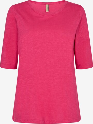 Soyaconcept - Camiseta 'BABETTE' en rosa: frente