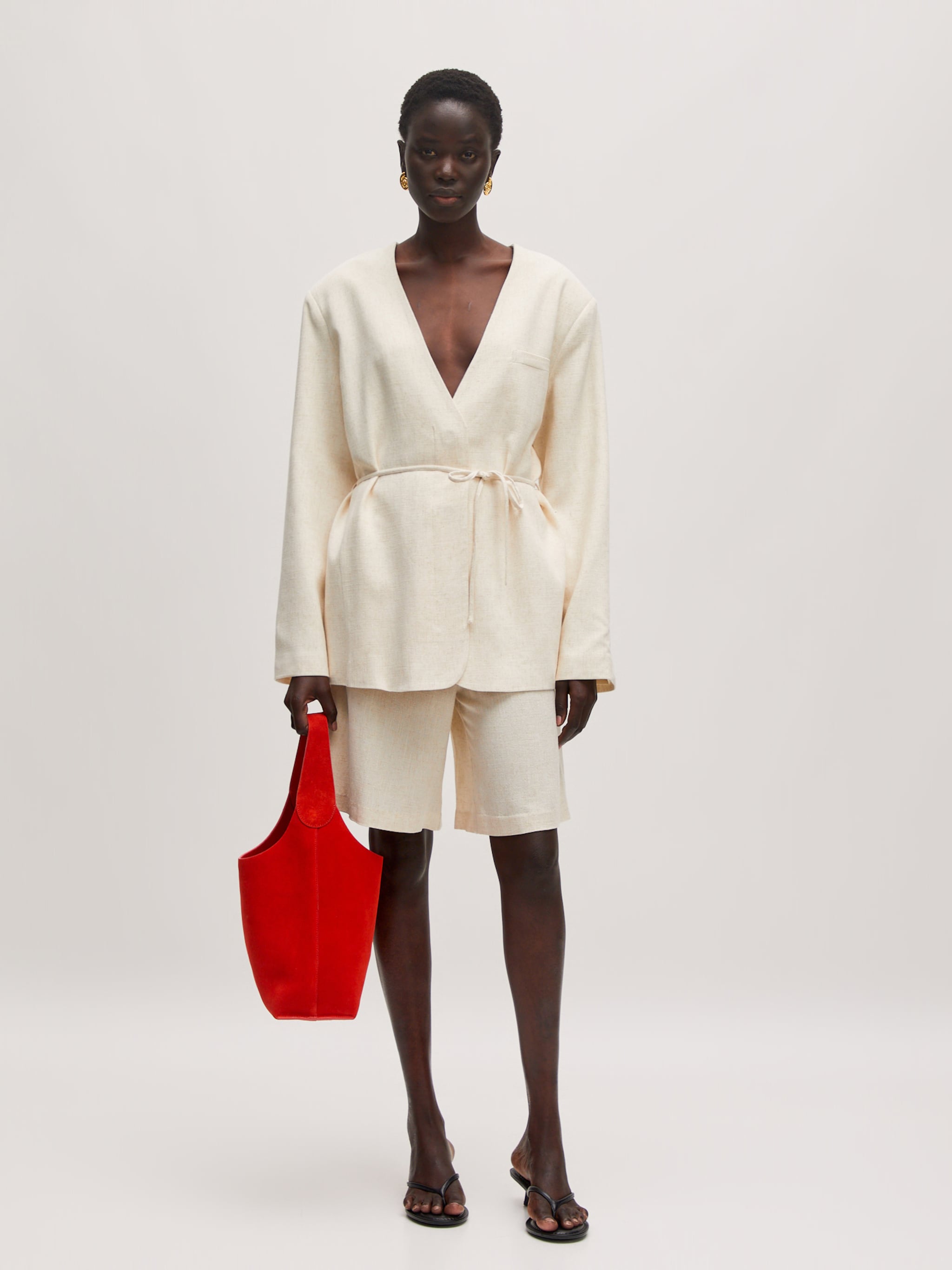 EDITED Produkte Hose 'Amy' beige