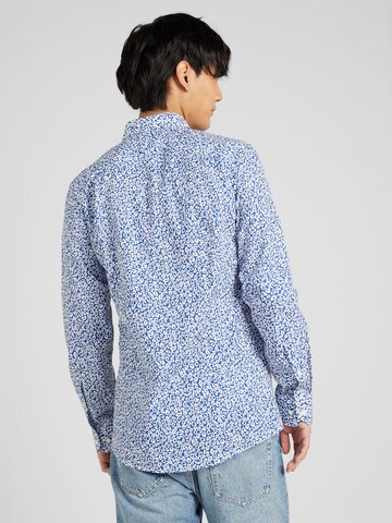 HUGO - Ajuste regular Camisa 'Elisha02' en azul