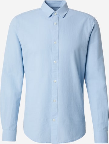 Slim fit Camicia 'ONSCANTLEY' di Only & Sons in blu: frontale