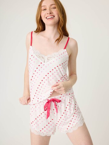 PJ Salvage Pyjamabroek in Wit: voorkant