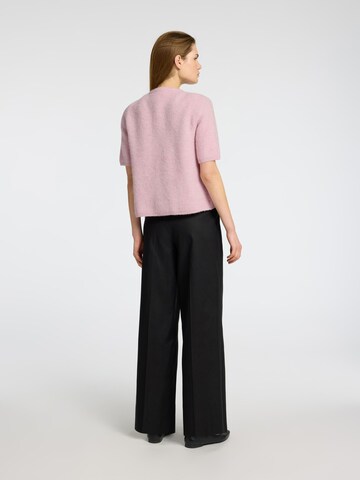 SELECTED FEMME Cardigan i pink