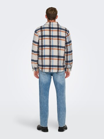 Only & Sons Демисезонная куртка 'ONSGIO' в Белый